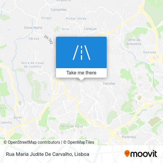 Rua Maria Judite De Carvalho map