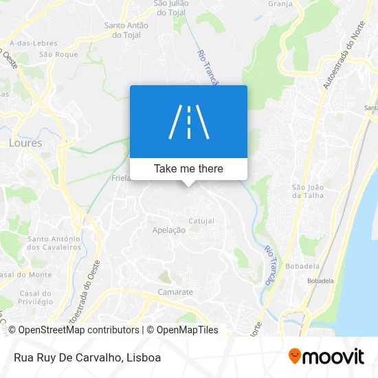 Rua Ruy De Carvalho map