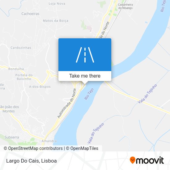 Largo Do Cais mapa