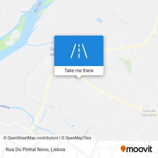 Rua Do Pinhal Novo map