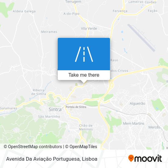 Avenida Da Aviação Portuguesa map