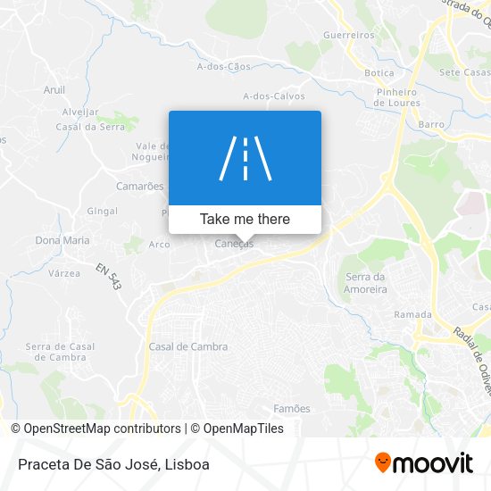 Praceta De São José map