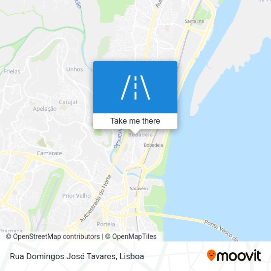 Rua Domingos José Tavares map