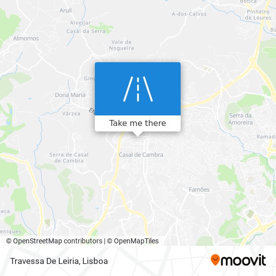 Travessa De Leiria map