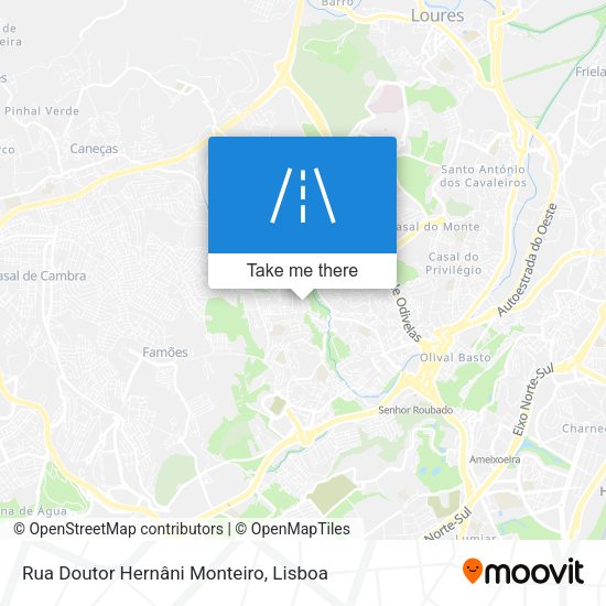 Rua Doutor Hernâni Monteiro map