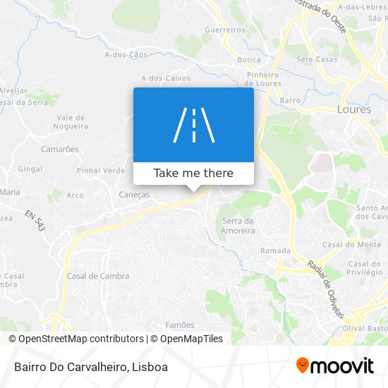 Bairro Do Carvalheiro map