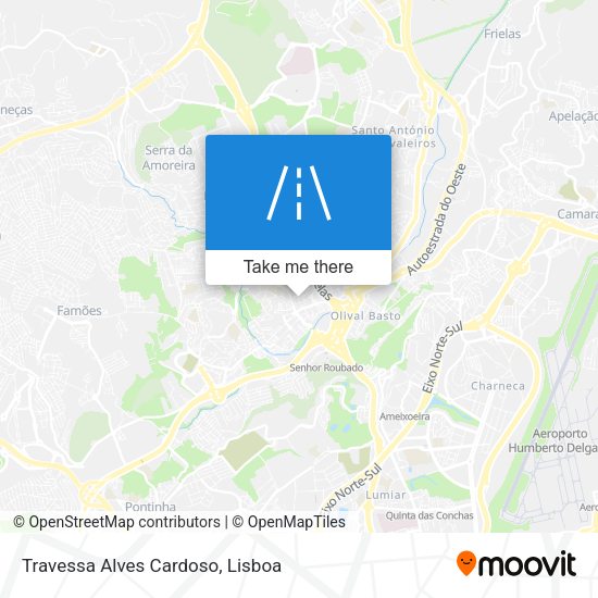 Travessa Alves Cardoso map