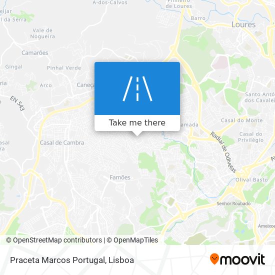 Praceta Marcos Portugal map