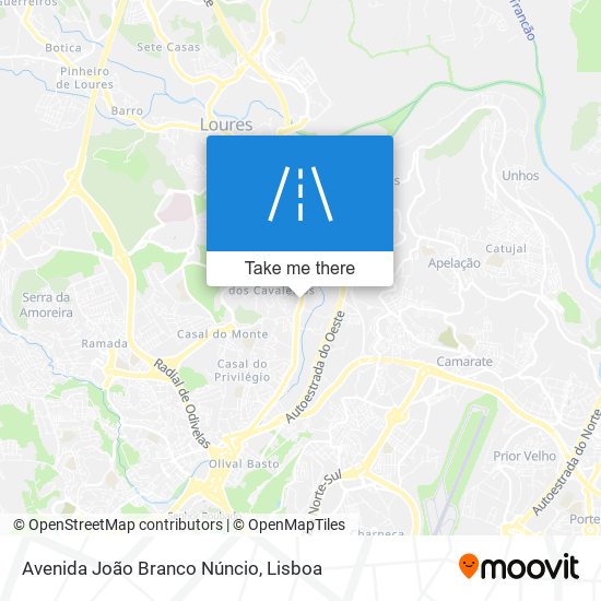 Avenida João Branco Núncio map