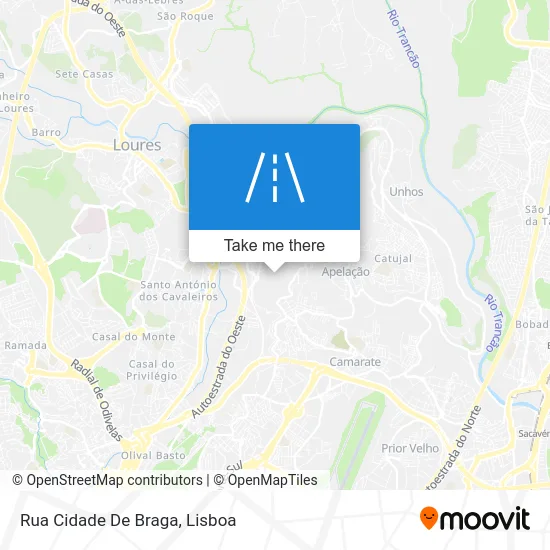 Rua Cidade De Braga map