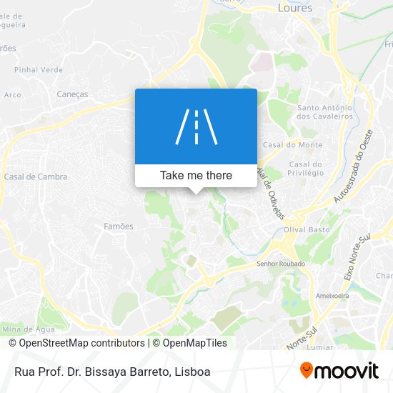 Rua Prof. Dr. Bissaya Barreto map