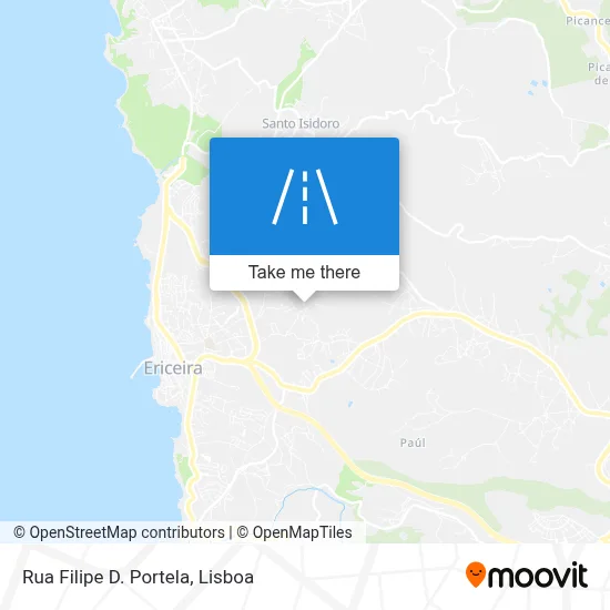 Rua Filipe D. Portela map