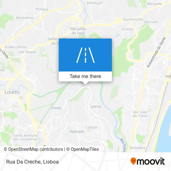 Rua Da Creche map