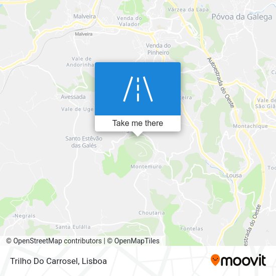 Trilho Do Carrosel map