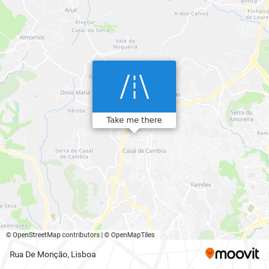 Rua De Monção map