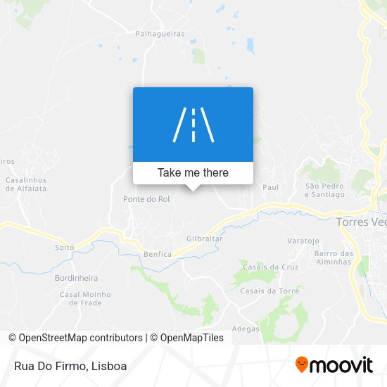 Rua Do Firmo map