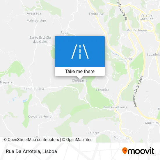 Rua Da Arroteia map