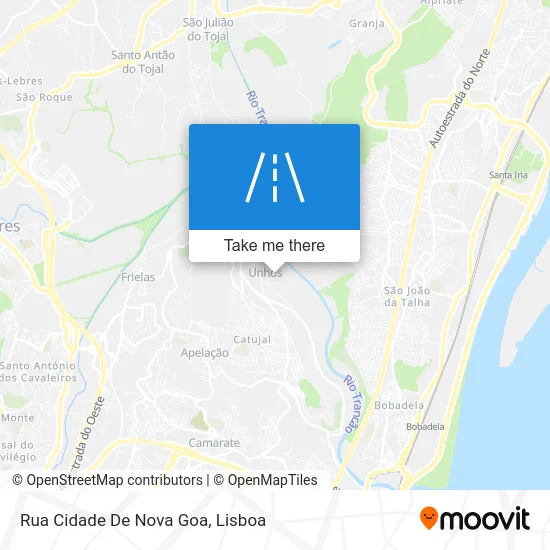 Rua Cidade De Nova Goa map