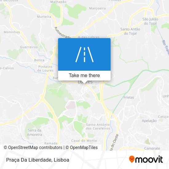 Praça Da Liberdade map