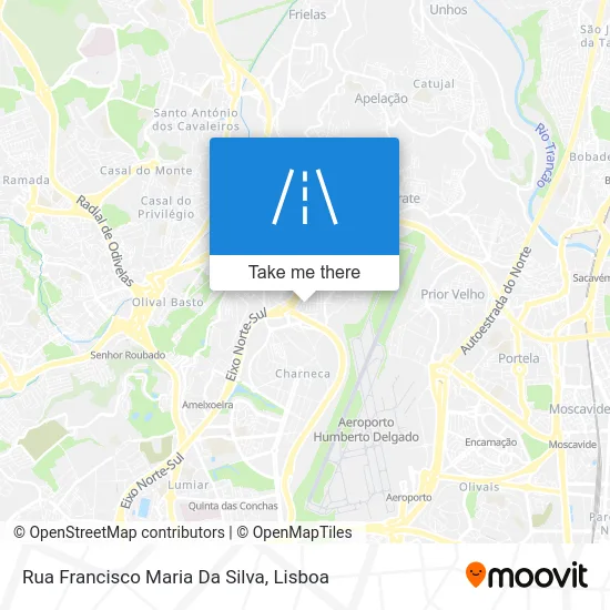 Rua Francisco Maria Da Silva map