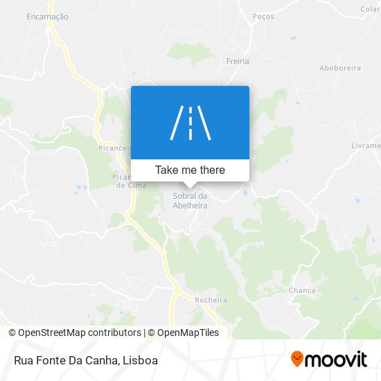 Rua Fonte Da Canha map