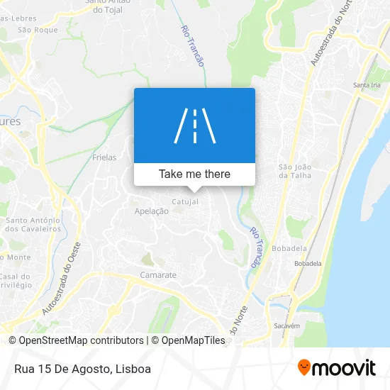 Rua 15 De Agosto map