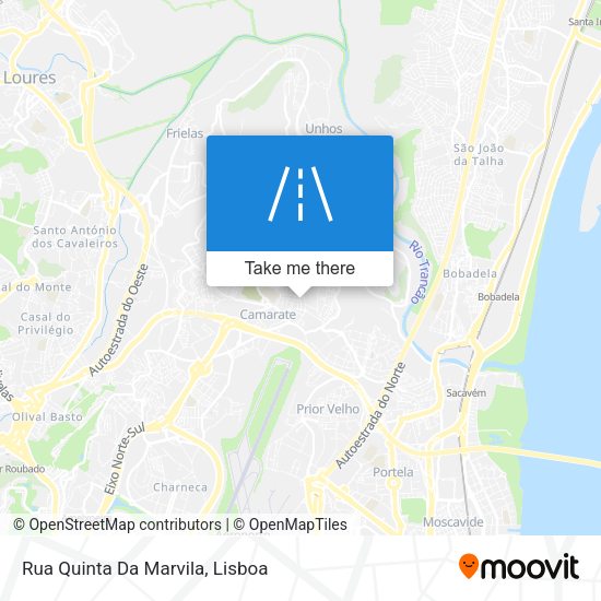 Rua Quinta Da Marvila map
