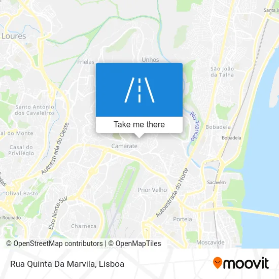 Rua Quinta Da Marvila map