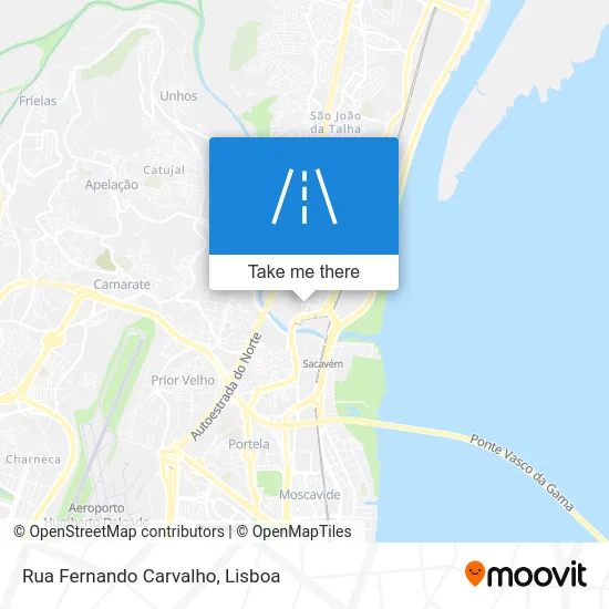 Rua Fernando Carvalho map