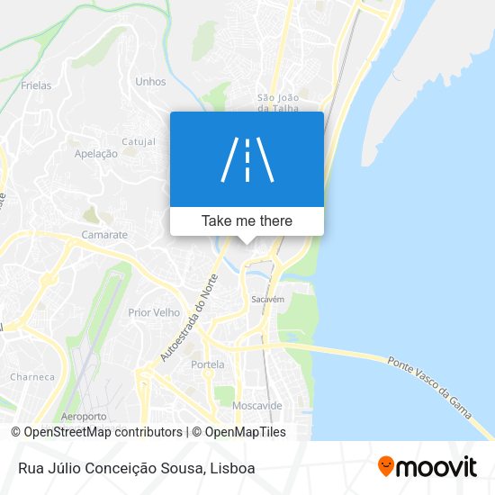 Rua Júlio Conceição Sousa map