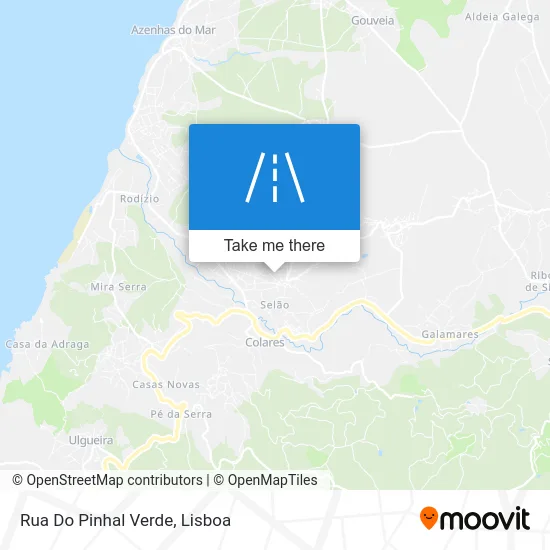 Rua Do Pinhal Verde map
