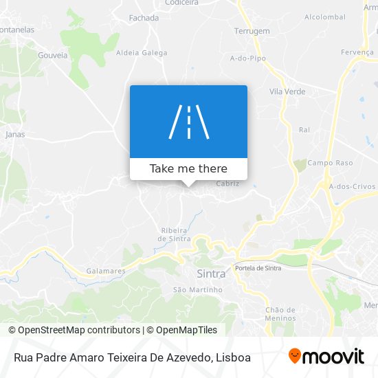 Rua Padre Amaro Teixeira De Azevedo map