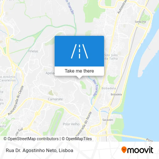 Rua Dr. Agostinho Neto map