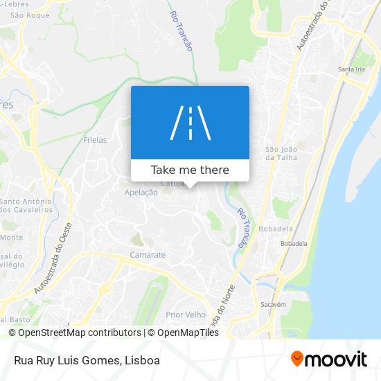 Rua Ruy Luis Gomes map