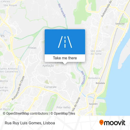 Rua Ruy Luis Gomes map