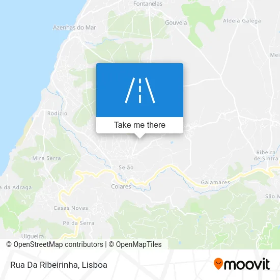 Rua Da Ribeirinha map