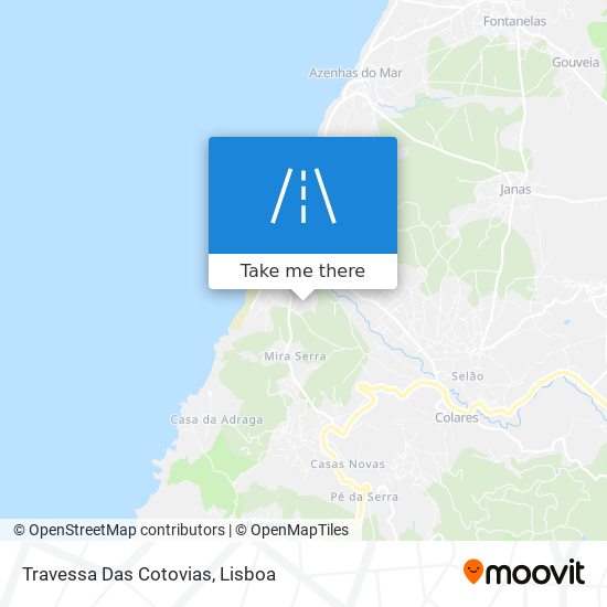 Travessa Das Cotovias map