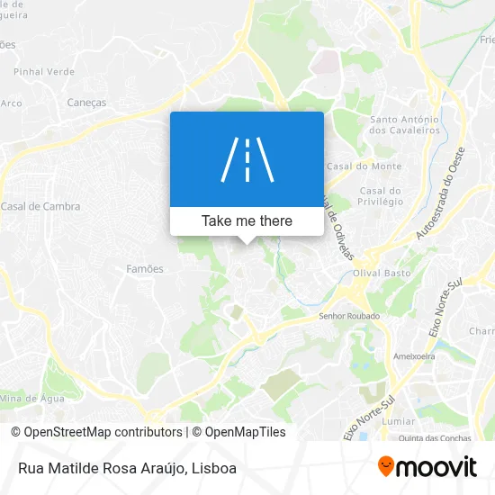 Rua Matilde Rosa Araújo map