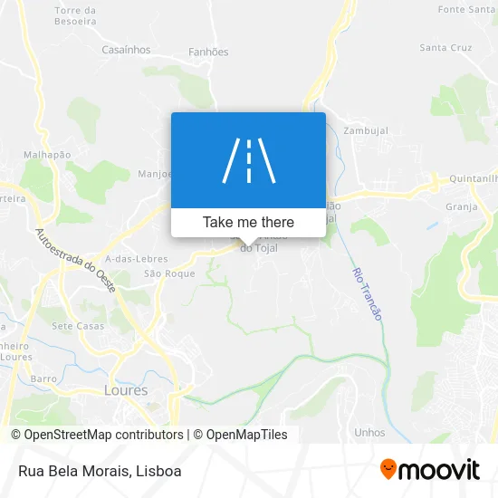 Rua Bela Morais map