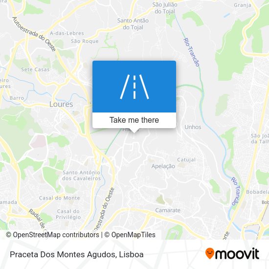Praceta Dos Montes Agudos map