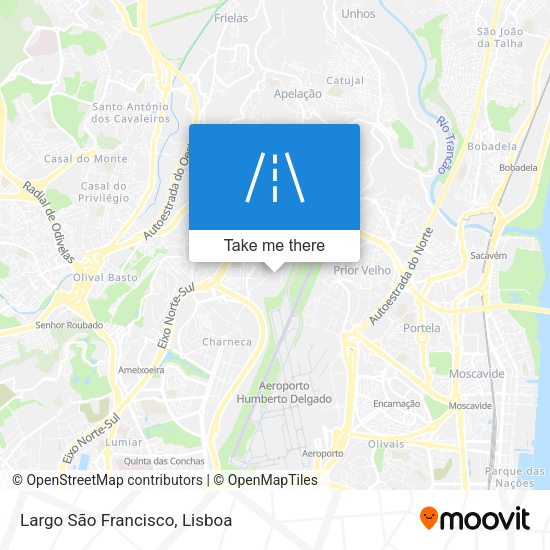 Largo São Francisco mapa