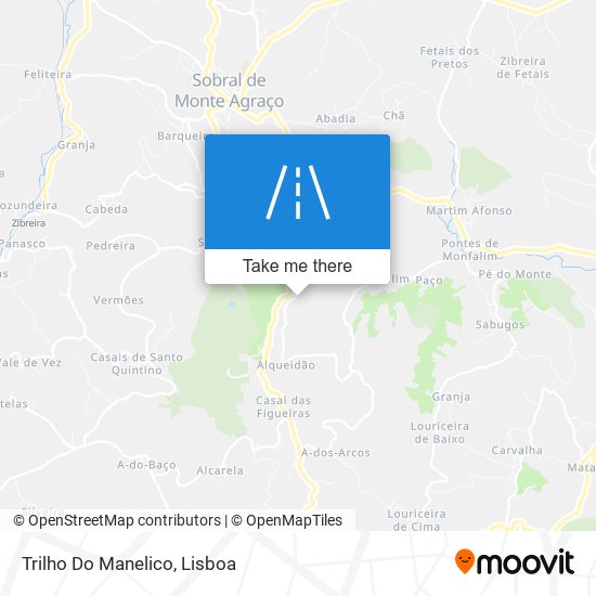 Trilho Do Manelico map