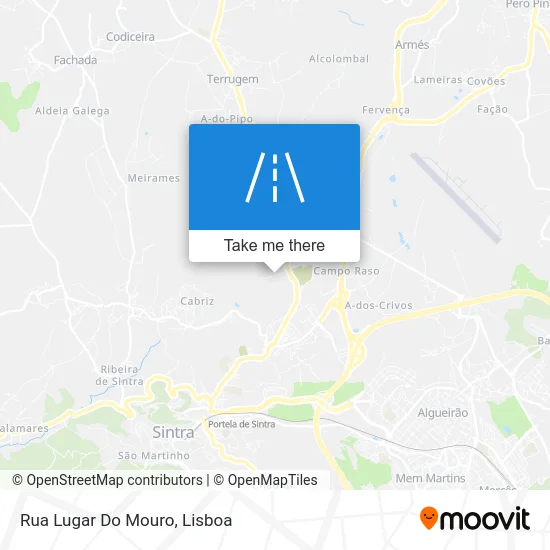 Rua Lugar Do Mouro map