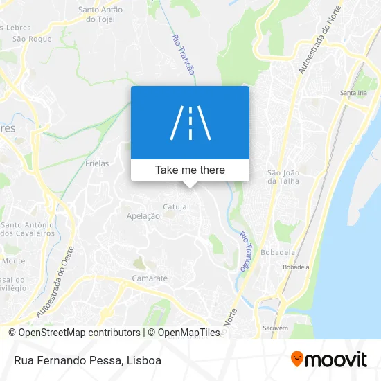 Rua Fernando Pessa map