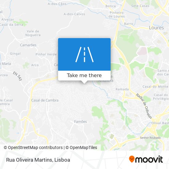 Rua Oliveira Martins map