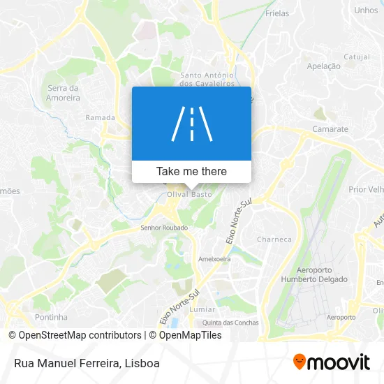 Rua Manuel Ferreira map