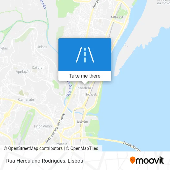 Rua Herculano Rodrigues map