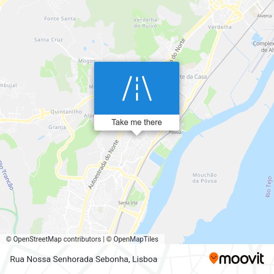 Rua Nossa Senhorada Sebonha map