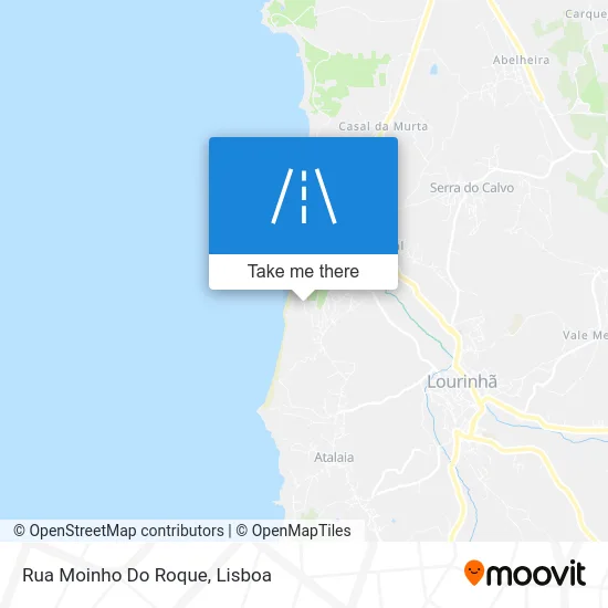 Rua Moinho Do Roque map