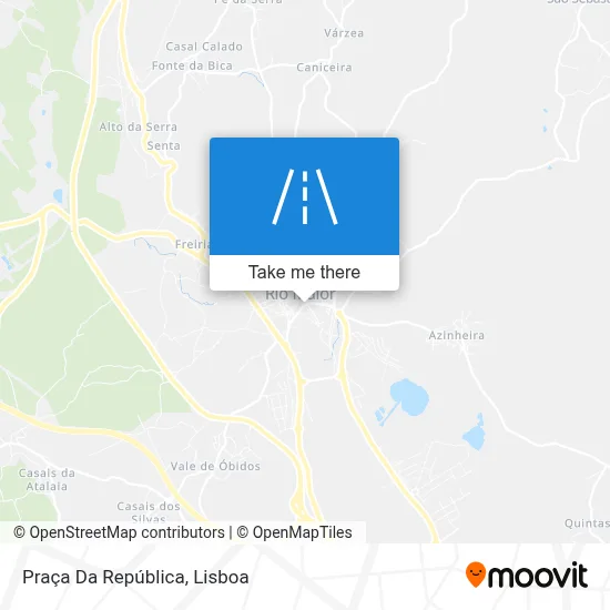 Praça Da República map